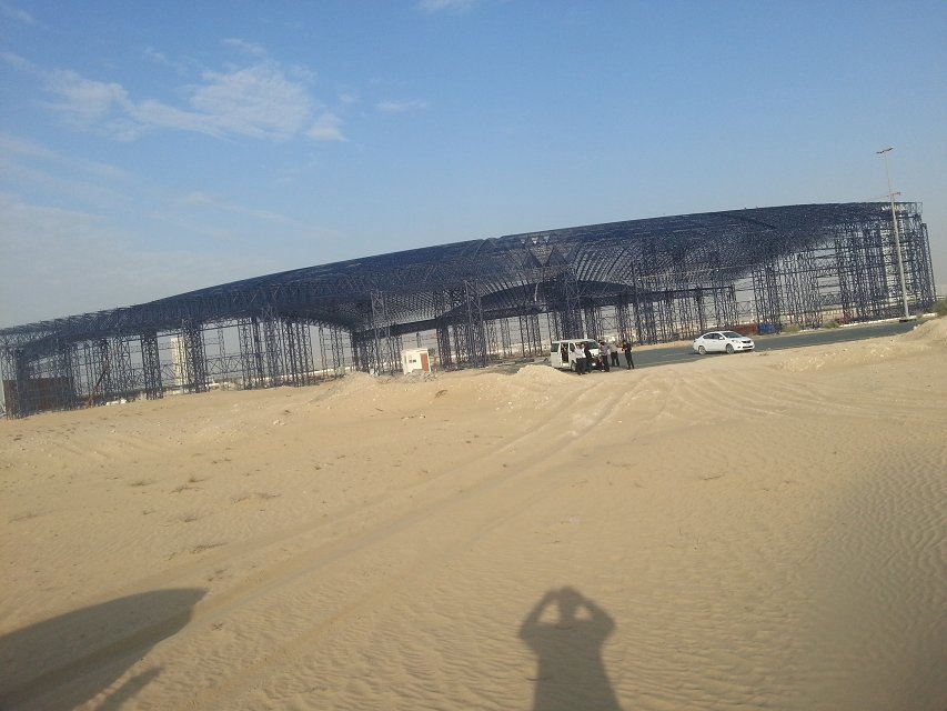 鹤岗大型场馆网架工程